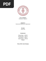 Caso de Estudio Primera Parte - Gerencia de Producción y Operaciones