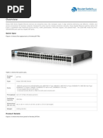 J9775A Datasheet: Quick Spec