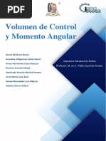 Volumen de Control y Momento Angular