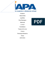 Tarea Psicopedagigica 3 Informe