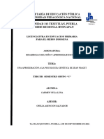 Una Aproximación A La Psicología Genética de Jean Piaget.