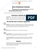 Creative Commons - Atribuição-NãoComercial-CompartilhaIgual 4.0 Internacional - CC BY-NC-SA 4.0