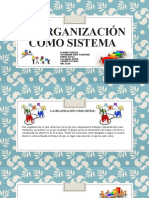 Organizacion Como Sistema