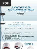 Caso y Gafas de Seguridad Industrial