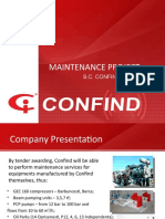 Maintenance Project: S.C. Confind S.R.L