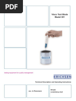 Visco Test Blade Model 301: Testing Equipment For Quality Management