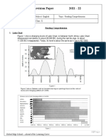 Global Edge School Revision Paper 2021 - 22: Reading Comprehension 1. Lake Chad