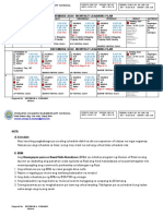 November 2020-Monthly Learning Plan: Rosario Ocampo Elementary School