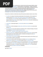 Pollutants: C Is The Introduction of Contaminants Into A Natural Environment That Causes Instability, Disorder