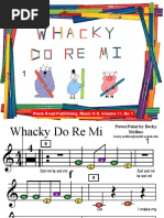 WhackyDoReMi by Becky Melhus