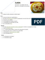 Receta Pastel de Piña Colada