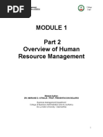 HRM (Module 1)