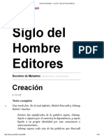 Secretos de Mutantes - Creación - Siglo Del Hombre Editores 2