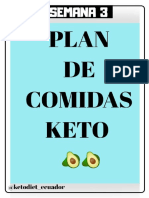 Keto Diet Semana 3