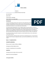 Informe Médico