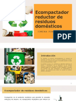 Ecompactador Reductor de Residuos Domésticos