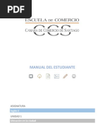 Manual Del Estudiante: Asignatura