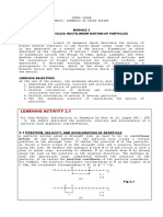 MODULE 2 - Kinematics of Particles Rectilinear Motion