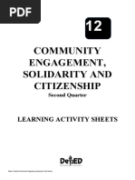 2ndquarter Community Engagement Solidarity and Citizenship q2 Las