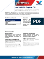 XLD Premium 20W-50-PI Sheet