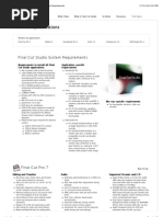 Apple - Final Cut Studio - Tech Specs and System Requirements