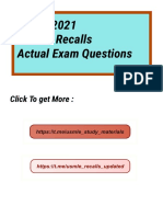 March 2021 USMLE Recalls Actual Exam Questions: Click To Get More