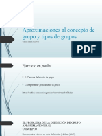 Aproximaciones Al Concepto de Grupo