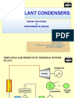 Power Plant Condensers: Design Features & Performance Issues