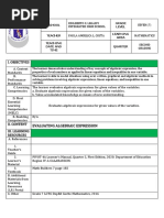 DLP Evaluating Algebraic Expression