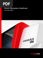 Atomic Absorption. Redefined. Contraa 800