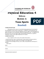 Module 3midterm Teamsport Baseball