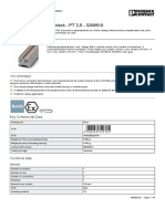 Feed-Through Terminal Block - PT 2,5 - 3209510: Key Commercial Data