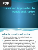 PPC 510 Transitional Justice