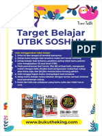 Tabel Target Materi Belajar Utbk Soshum