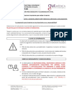 Si Usted Ha Sido Operado de Ileostomía o Colostomía, Deberá Recibir Indicaciones Adicionales A Esta Preparación