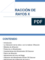 Difracción de Rayos X