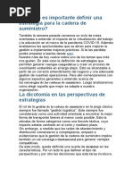 Por Qué Es Importante Definir Una Estrategia para La Cadena de Suministro