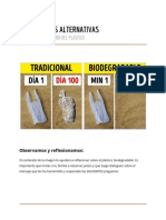 Proponemos Alternativas para Ka Buena Gestión Del Plástico