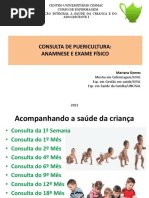 Anamnese e Exame Físico Da Criança 2021