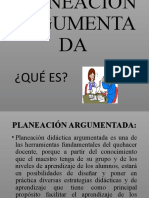 XD.-Planeación Argumentada