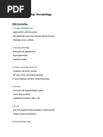 Clinical Internship: Hematology: WBC Anomalies