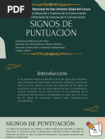 Signos de Puntuación 8