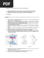 Lesson No. 1 Topic: The Conics I - Objectives: at The End of The Lessons, The Learners Shall Be Able To