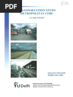 Transportation Study Metropolitan CEBU - A Case Study