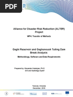 Geghi Reservoir and Geghanoush Tailing Dam Break Analysis