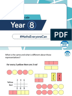 Year 8 Autumn 1 Ratio and Scale Exemplar Questions and Answers