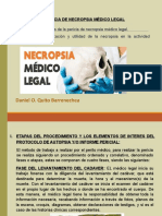 Tarea #4 - La Pericia de Necropsia Médico Legal - Quito Barrenechea Daniel Oscar