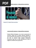 Tarea #1 - Investigación Sospecha y Presunción de Inocencia - Quito Barrenechea Daniel Oscar