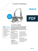 Servo-Pneumatic Drive Solution For Welding Guns: Sturdy and Precise!