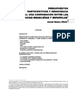 BLANCO FILLOLA Ismael - Presupuesto Participativo y Democracia Local